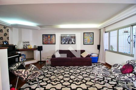 Sala de casa para alugar com 4 quartos, 250m² em Campestre, Santo André