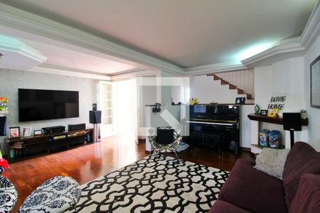 Sala de casa para alugar com 4 quartos, 250m² em Campestre, Santo André