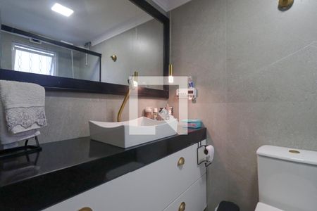 Banheiro de casa para alugar com 1 quarto, 110m² em Jardim Alfredo, São Paulo