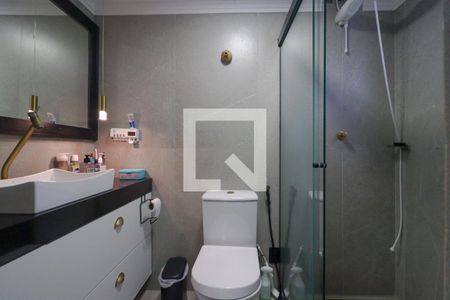 Banheiro de casa para alugar com 1 quarto, 110m² em Jardim Alfredo, São Paulo