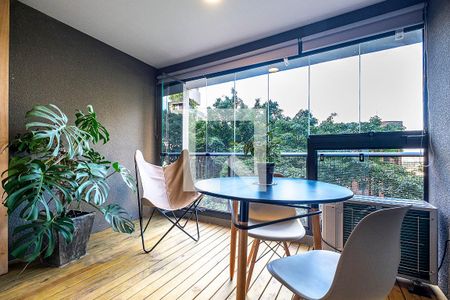 Studio - Varanda de kitnet/studio para alugar com 1 quarto, 27m² em Sumarezinho, São Paulo