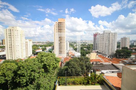 vista varanda sala de apartamento à venda com 2 quartos, 51m² em Santana, São Paulo