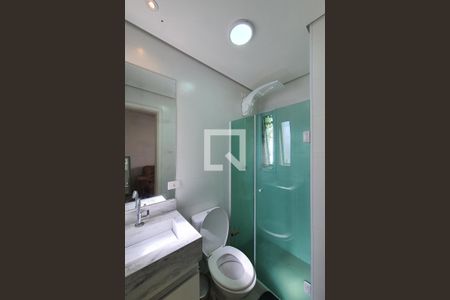 Banheiro de kitnet/studio para alugar com 1 quarto, 30m² em Jardim da Glória, São Paulo