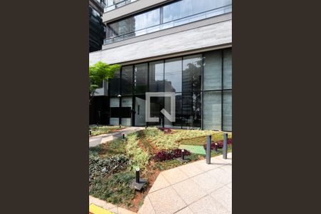 Apartamento para alugar com 32m², 1 quarto e 1 vaga Apartamento para alugar com 32m², 1 quarto e 1 vagaFachada