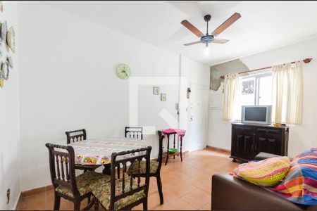 Sala de apartamento para alugar com 2 quartos, 78m² em Embaré, Santos