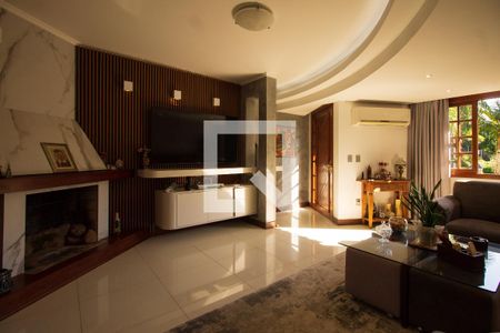 Sala de casa de condomínio à venda com 4 quartos, 174m² em Tristeza, Porto Alegre