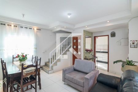 Sala de casa à venda com 3 quartos, 109m² em Vila Alto de Santo André, Santo André