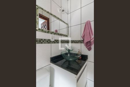 Lavabo de casa à venda com 3 quartos, 109m² em Vila Alto de Santo André, Santo André