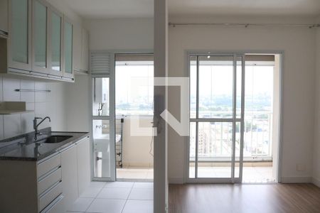 Sala/Cozinha de apartamento para alugar com 2 quartos, 49m² em Barra Funda, São Paulo