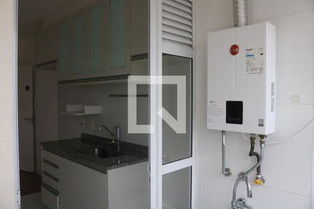 Sala/Cozinha de apartamento para alugar com 2 quartos, 49m² em Barra Funda, São Paulo