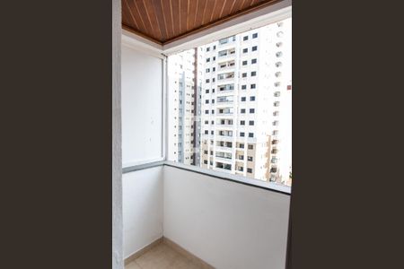 Varanda da Sala de apartamento para alugar com 2 quartos, 65m² em Vila Gumercindo, São Paulo