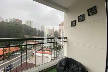 Sacada de kitnet/studio para alugar com 1 quarto, 40m² em Vila Andrade, São Paulo