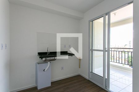 Cozinha de kitnet/studio para alugar com 1 quarto, 29m² em Vila Esperança, São Paulo