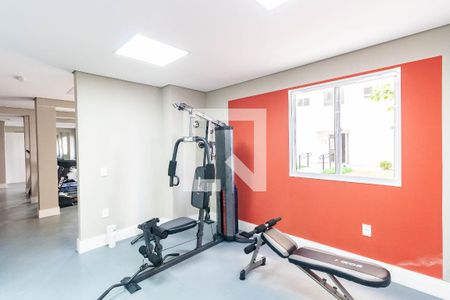 Área comum - Academia de apartamento para alugar com 1 quarto, 36m² em Vila Graciosa, São Paulo