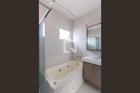 Casa de condomínio para alugar com 260m², 2 quartos e 2 vagas Casa de condomínio para alugar com 260m², 2 quartos e 2 vagasBanheira do Banheiro 2 da Suíte 1