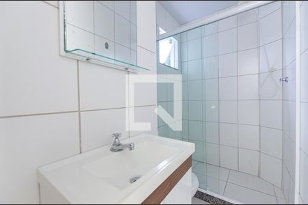 Banheiro  de kitnet/studio para alugar com 1 quarto, 28m² em Mata Paca, Niterói