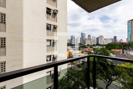 Varanda de apartamento à venda com 2 quartos, 80m² em Vila Nova Conceição, São Paulo