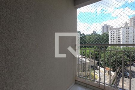 Varanda da Sala de apartamento para alugar com 2 quartos, 51m² em Parque Taboão, Taboão da Serra
