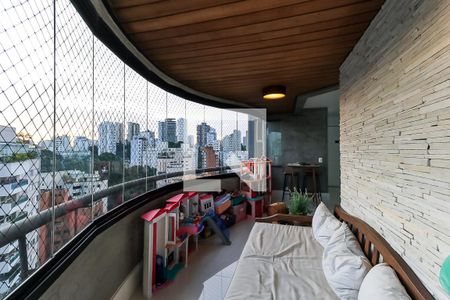 Varanda de apartamento à venda com 4 quartos, 160m² em Jardim Ampliação, São Paulo