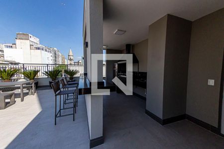 Studio para alugar com 28m², 1 quarto e sem vagaChurrasqueira