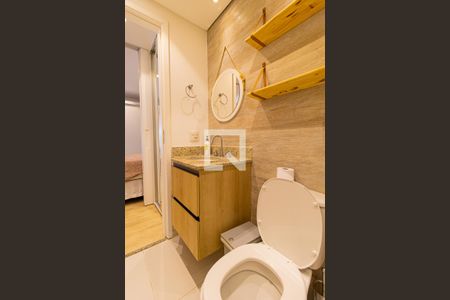 Studio para alugar com 35m², 1 quarto e sem vaga Studio para alugar com 35m², 1 quarto e sem vagaBanheiro