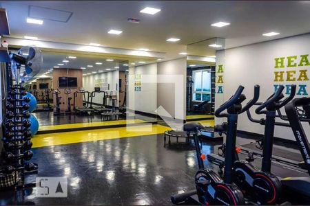 Studio para alugar com 35m², 1 quarto e sem vaga Studio para alugar com 35m², 1 quarto e sem vagaÁrea comum - Academia