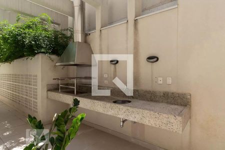 Studio para alugar com 35m², 1 quarto e sem vaga Studio para alugar com 35m², 1 quarto e sem vagaÁrea comum - Churrasqueira
