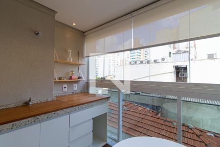 Studio para alugar com 35m², 1 quarto e sem vaga Studio para alugar com 35m², 1 quarto e sem vagaVaranda