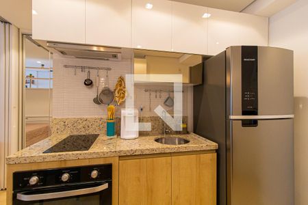 Studio para alugar com 35m², 1 quarto e sem vaga Studio para alugar com 35m², 1 quarto e sem vagaCozinha