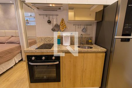 Studio para alugar com 35m², 1 quarto e sem vaga Studio para alugar com 35m², 1 quarto e sem vagaCozinha