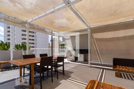 Studio para alugar com 35m², 1 quarto e sem vaga Studio para alugar com 35m², 1 quarto e sem vagaÁrea comum - Churrasqueira
