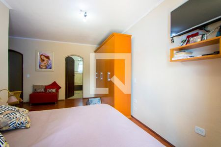 Quarto 1 - Suíte de casa à venda com 3 quartos, 205m² em Jardim Santo Alberto, Santo André