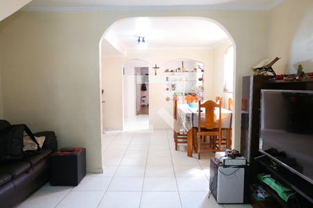 Sala de casa à venda com 4 quartos, 180m² em Vila Camilópolis, Santo André
