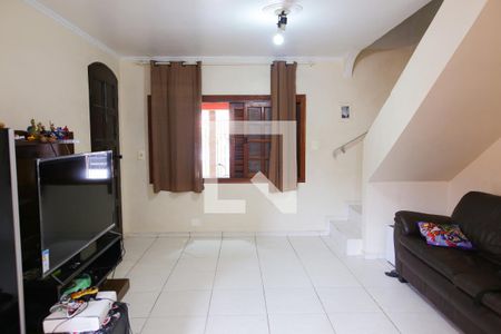 Sala de casa à venda com 4 quartos, 180m² em Vila Camilópolis, Santo André