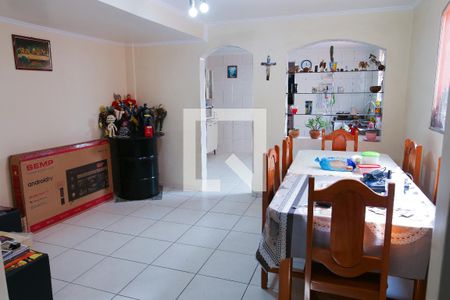 Sala de Jantar de casa à venda com 4 quartos, 180m² em Vila Camilópolis, Santo André