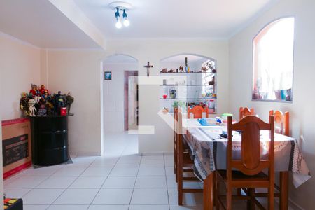 Sala de Jantar de casa à venda com 4 quartos, 180m² em Vila Camilópolis, Santo André