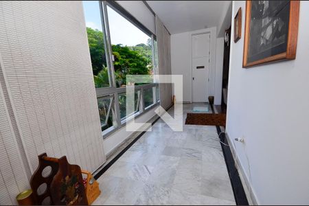Varanda da Sala de casa à venda com 5 quartos, 550m² em Laranjeiras, Rio de Janeiro