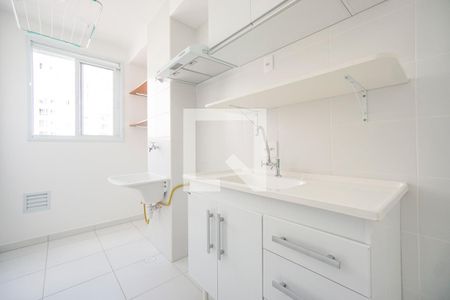 Cozinha de kitnet/studio para alugar com 1 quarto, 26m² em Brás, São Paulo