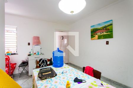 Sala de jantar de casa à venda com 3 quartos, 220m² em Vila Camilópolis, Santo André