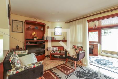 Sala de casa de condomínio à venda com 3 quartos, 258m² em Jardim Isabel, Porto Alegre