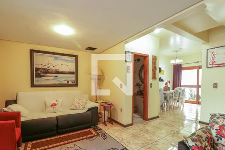 Sala de casa de condomínio à venda com 3 quartos, 258m² em Jardim Isabel, Porto Alegre