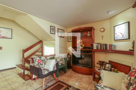 Sala de casa de condomínio à venda com 3 quartos, 258m² em Jardim Isabel, Porto Alegre