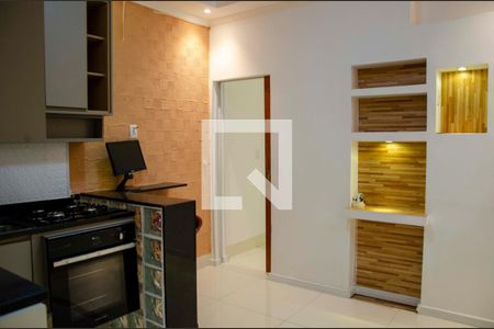 Sala / Cozinha de kitnet/studio à venda com 1 quarto, 30m² em Centro, Rio de Janeiro