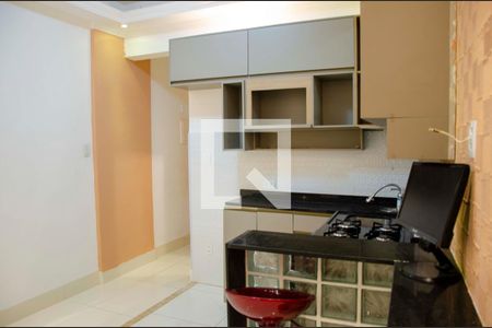 Sala / Cozinha de kitnet/studio à venda com 1 quarto, 30m² em Centro, Rio de Janeiro