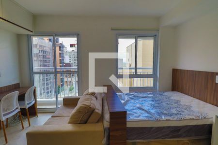 Sala/Quarto de apartamento para alugar com 1 quarto, 25m² em Pinheiros, São Paulo