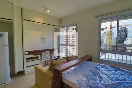 Sala/Quarto de apartamento para alugar com 1 quarto, 25m² em Pinheiros, São Paulo