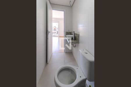 Banheiro da Suíte 1 de casa à venda com 3 quartos, 110m² em Ipanema, Porto Alegre