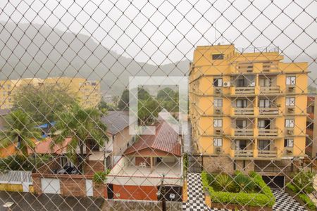 Vista da Varanda de apartamento para alugar com 3 quartos, 77m² em Vila Júlia, Guarujá