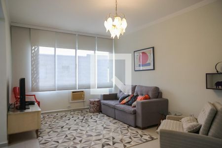 Sala de apartamento para alugar com 2 quartos, 100m² em Aparecida, Santos