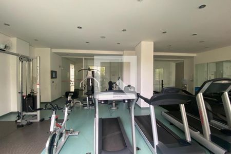 Área comum - Academia de apartamento para alugar com 1 quarto, 82m² em Paraíso do Morumbi, São Paulo